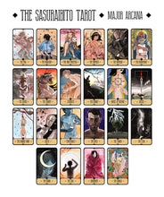 Load image into Gallery viewer, The Sasuraibito Tarot Cards Deluxe spread
