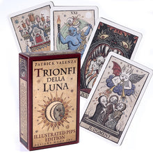 Load image into Gallery viewer, Trionfi della Luna Tarot Cards Pocket Size
