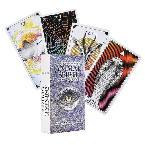 The Wild Unknown Animal Spirit Oracle Cards box and spread