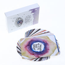 Load image into Gallery viewer, Eye Oracle Cards purple box and deck
