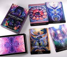 Load image into Gallery viewer, Beyond Lemuria Oracle Cards deck designs
