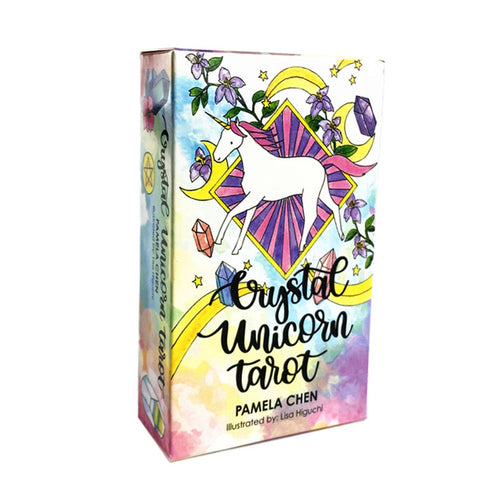 Crystal Unicorn Tarot Cards box image