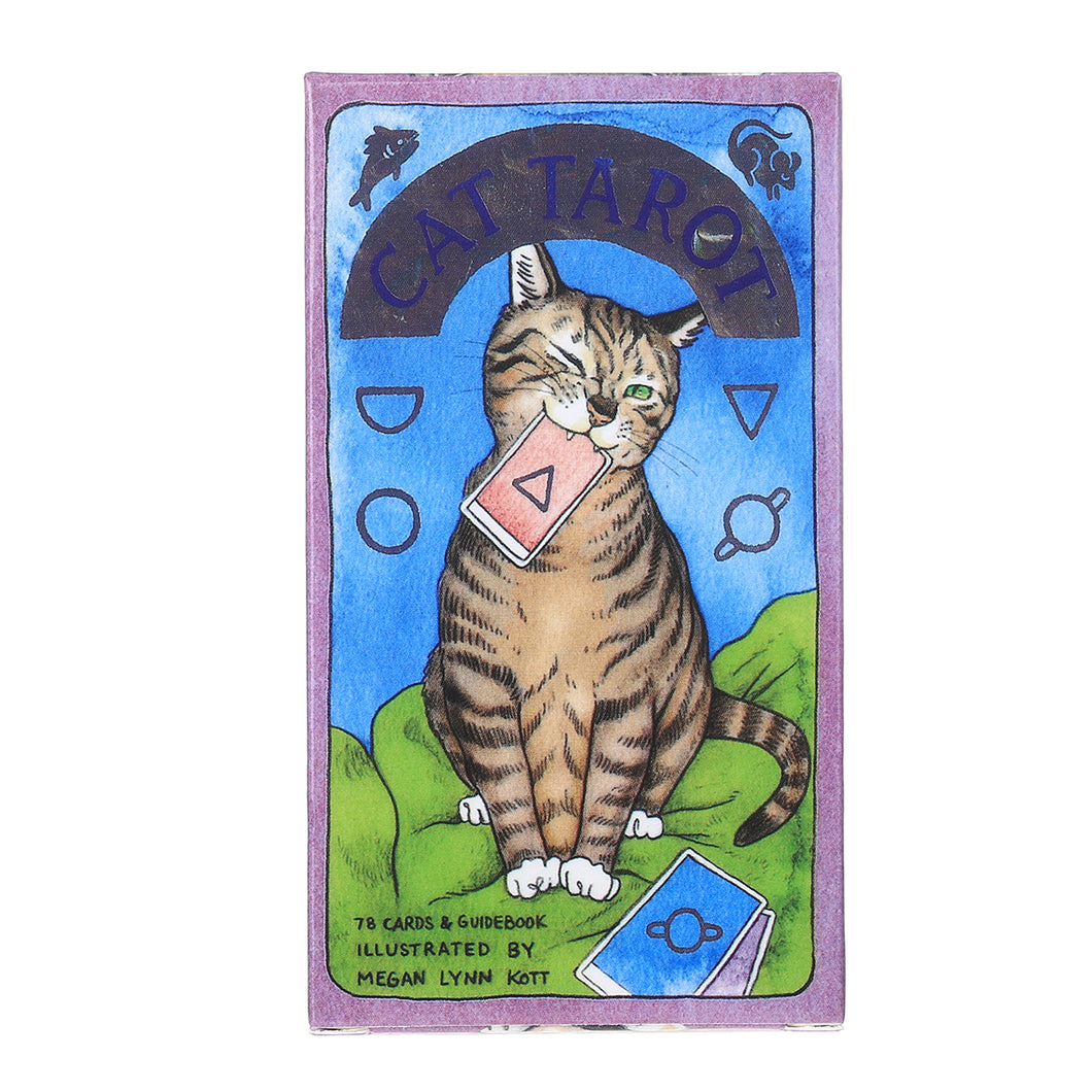 Cat Tarot Cards illustrated by Megan Lynn Kott Box