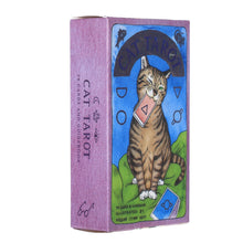 Load image into Gallery viewer, Cat Tarot Cards illustrated by Megan Lynn Kott Box
