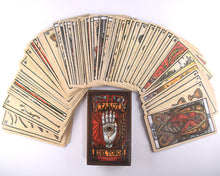 Load image into Gallery viewer, Tarot Del Toro Tarot Cards spread
