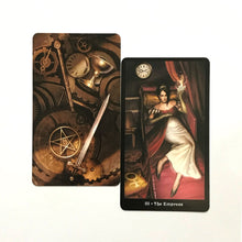 Load image into Gallery viewer, The Steampunk Tarot Cards the empress
