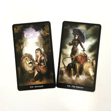 Load image into Gallery viewer, The Steampunk Tarot Cards the strength the chariot
