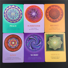 Load image into Gallery viewer, The Souls Journey Oracle Cards spread
