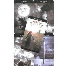 Load image into Gallery viewer, The Darkness Of Light Tarot Cards spread
