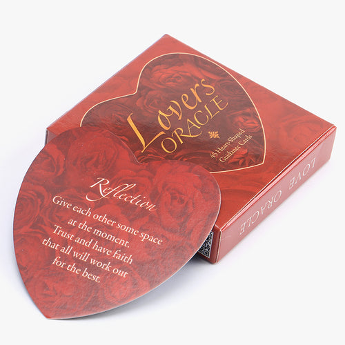 Lovers Oracle Messages Cards box and image