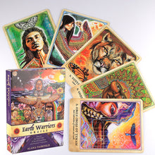 Load image into Gallery viewer, Earth Warriors Oracle Deck box cover and spread
