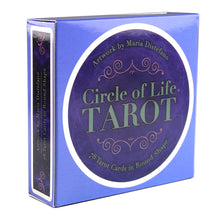 Load image into Gallery viewer, Circle Of Life Round Tarot Cards box
