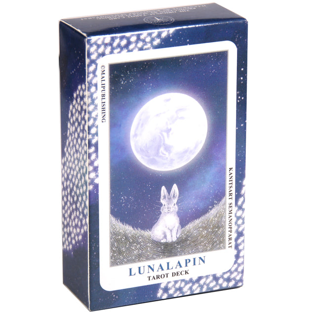 The Lunalapin Rabbit tarot card deck box 
