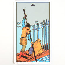 Load image into Gallery viewer, Classic Design Tarot Cards Deck  6 of swords
