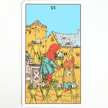 Load image into Gallery viewer, Classic Design Tarot Cards Deck  6 of cups
