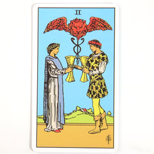 Load image into Gallery viewer, Classic Design Tarot Cards Deck  2 of cups
