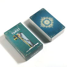 Load image into Gallery viewer, The Original Borderless Tarot Cards box and back design
