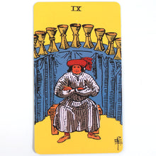 Load image into Gallery viewer, The Original Borderless Tarot Cards 9 of cups
