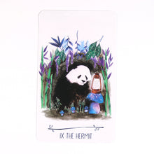 Load image into Gallery viewer, Way of the Panda Tarot Cards the hermit
