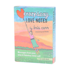 Load image into Gallery viewer, Crazy sexy loves by Kris Carr messages card box image
