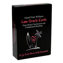 Load image into Gallery viewer, Island time wellness black Love Oracle Cards
