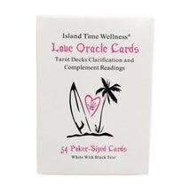 Load image into Gallery viewer, Island time wellness white Love Oracle Cards
