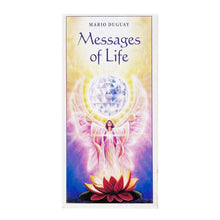 Load image into Gallery viewer, Messages of Life message card deck by Mario Duguay box image
