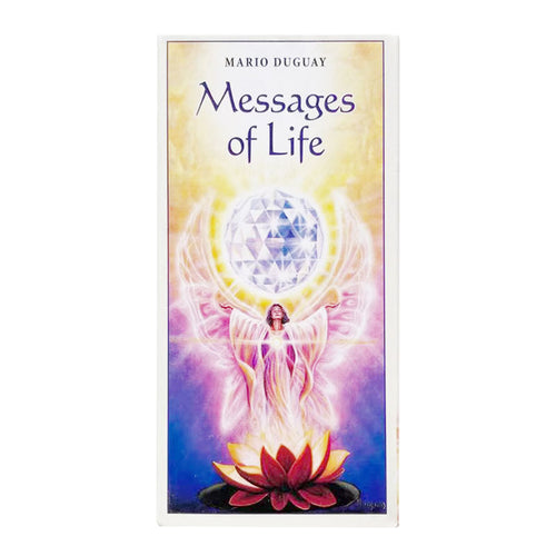 Messages of Life message card deck by Mario Duguay box image