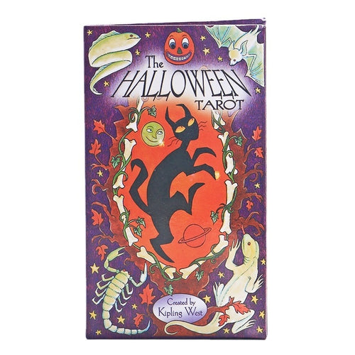 The Halloween Tarot Cards box