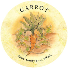 Load image into Gallery viewer, Tea Leaf Fortune Cards carrot
