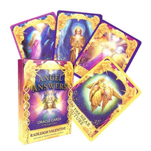 Load image into Gallery viewer, Angel Answers Oracle cards messages from your angels box
